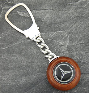 Sterling silver mercedes charm #4