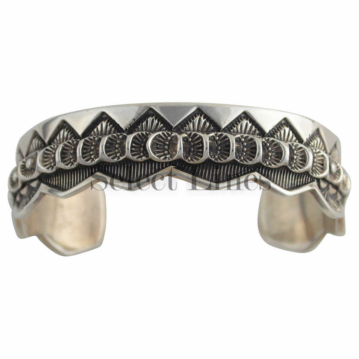 Marc Antia Navajo Sterling Silver Cuff Bracelet  